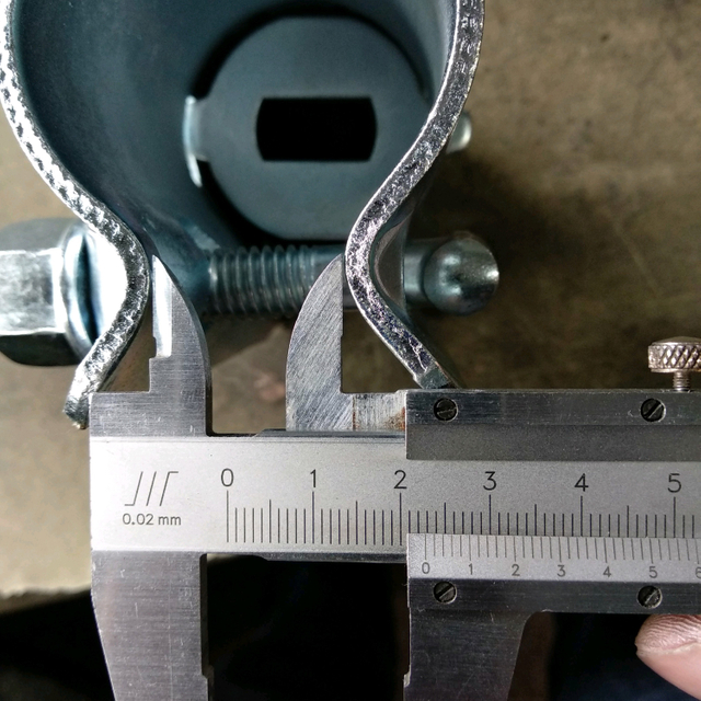 Coupler lengan perancah