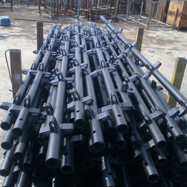 Painted atau Galvanized KwikStage System Scaffolding Standard Vertikal