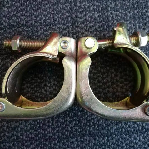 Scaffolding pelapisan warna seng yang ditekan coupler putar