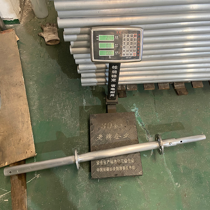 Sistem perancah Ringlock Aluminium Standar 1.0m