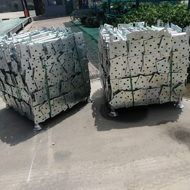 HDG perancah jack dasar sekrup berongga untuk konstruksi