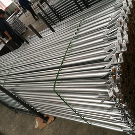 Hot dip galvanis scaffolding diagonal brace