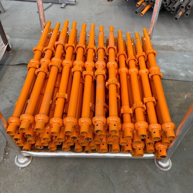 Lukisan Sistem Perancah Cuplock Standar Vertikal