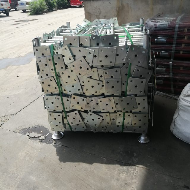 Perancah jack dasar sekrup solid HDG 