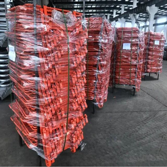 Gerbang keselamatan perancah yang dilapisi bubuk untuk membangun