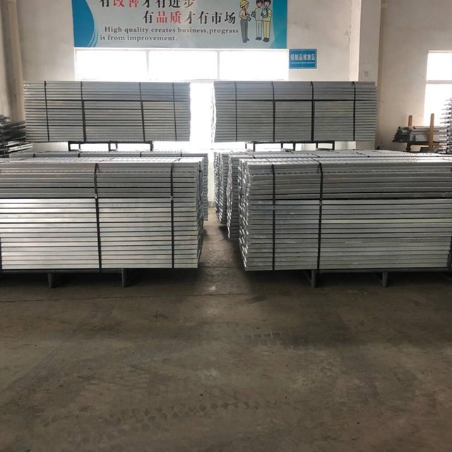 Papan berjalan perancah HDG 240mm untuk BS1139