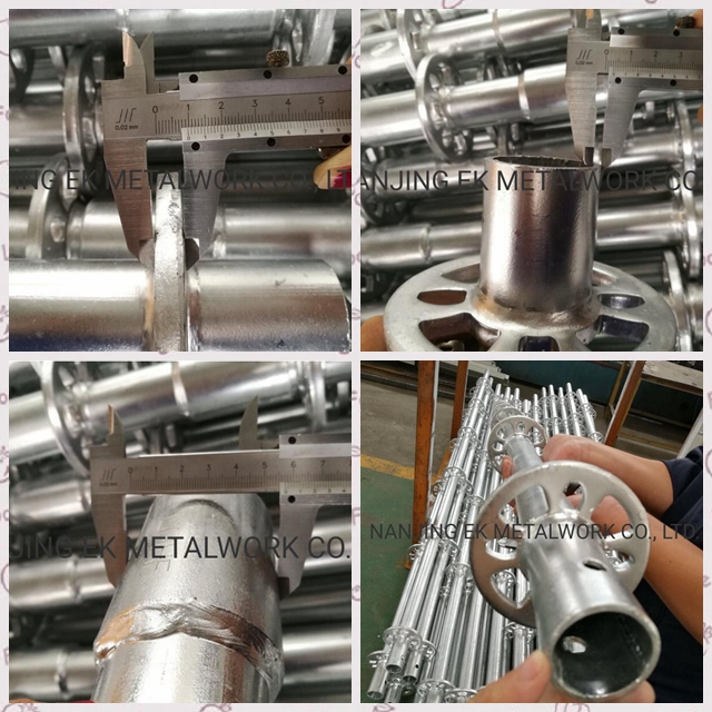 Standar Baja Galvnized untuk Ringlock Scaffolding1 