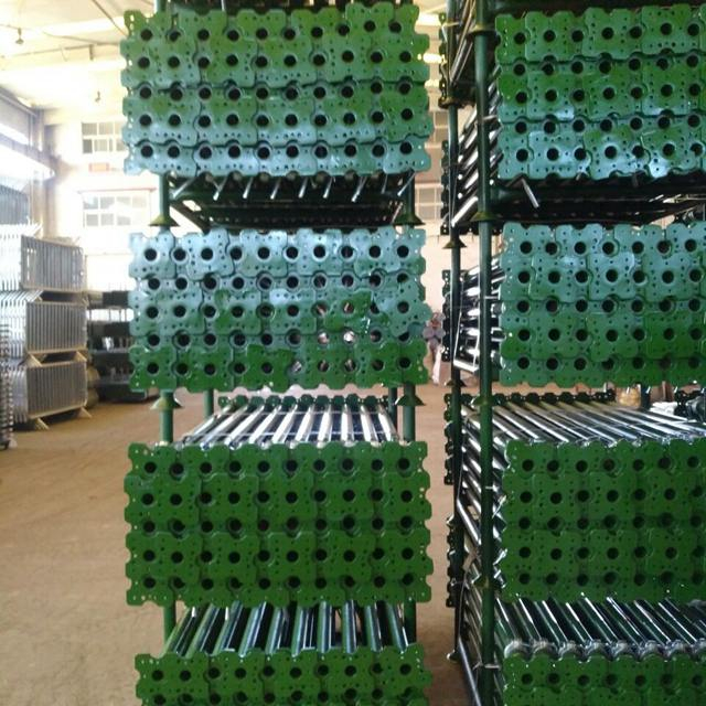 Prop baja perancah tipe cahaya yang dicat untuk BS1139