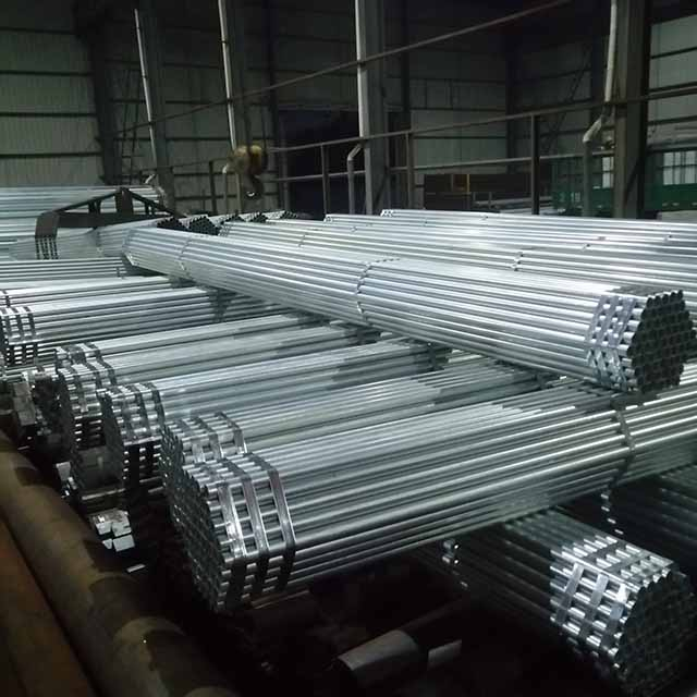 British Standard Scaffolding Tube Hot Dip Pipa Baja Galvanis