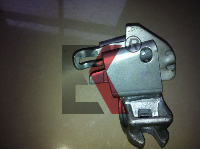 Drop coupler tunggal forged dengan klem pemasangan perancah baja wedge