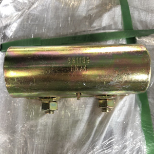 BS1139 EN74 Tekan Scaffolding Sheeve Coupler Seng Konektor Eksternal Emas Berlapis