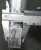 Penurunan perancah Forged Half Coupler End Railguard