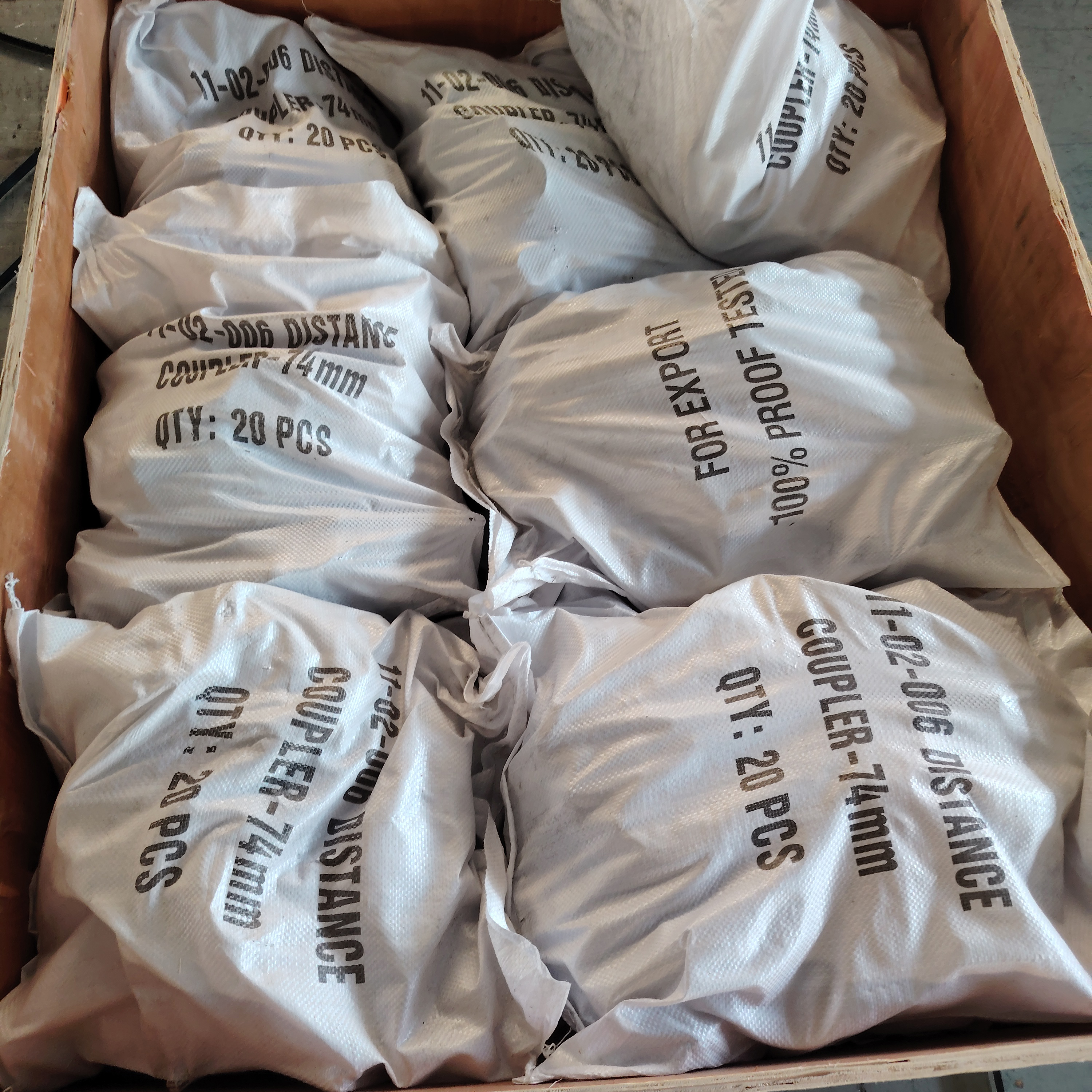 Coupler Jarak - Penjepit Perancah Berbentuk Khusus 74mm