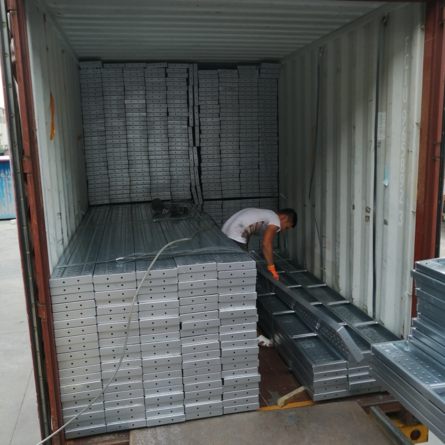 BS1139 Galvanis Steel Scaffolding Walk Boards