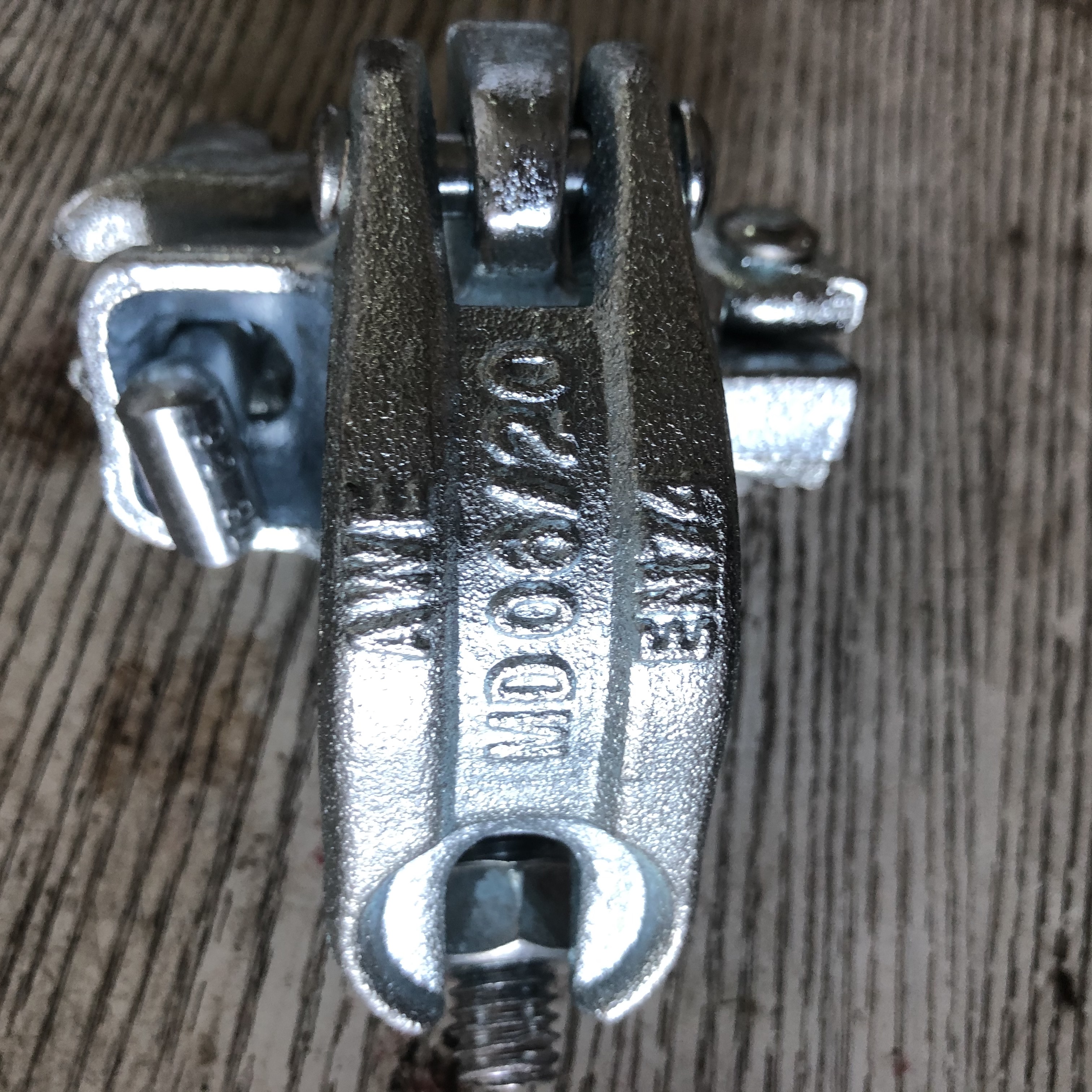 Drop forged double coupler